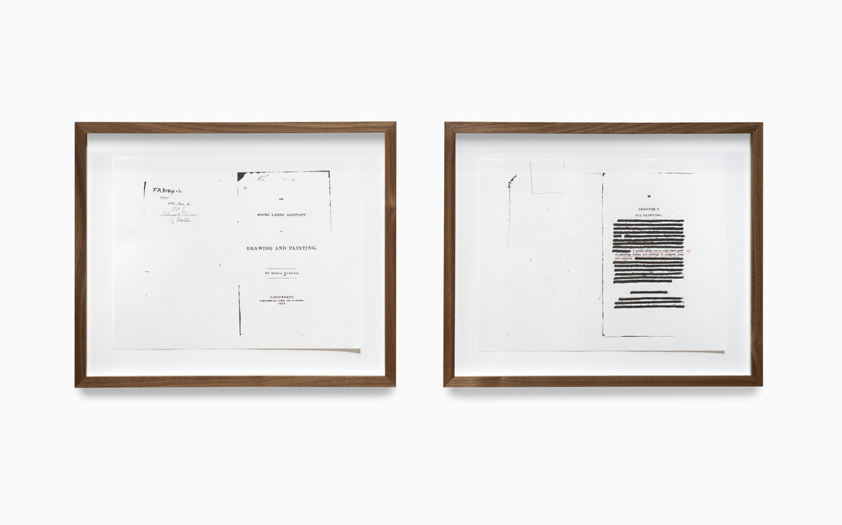 Anna Plesset; Copies from The Young Ladies’ Assistant in Painting and Drawing; 2021