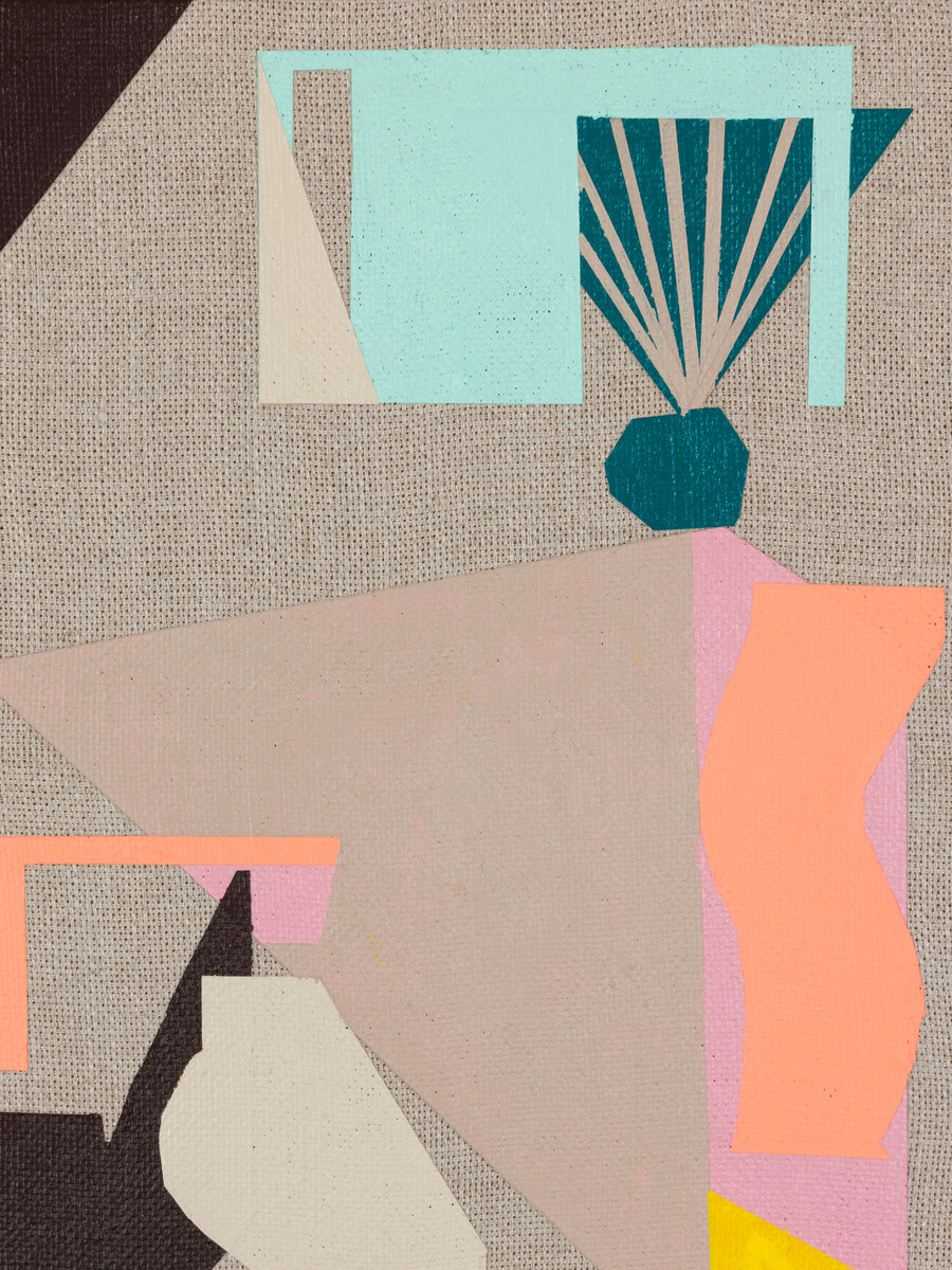 Caroline Kent; A martini, a balcony, a skyline; 2024