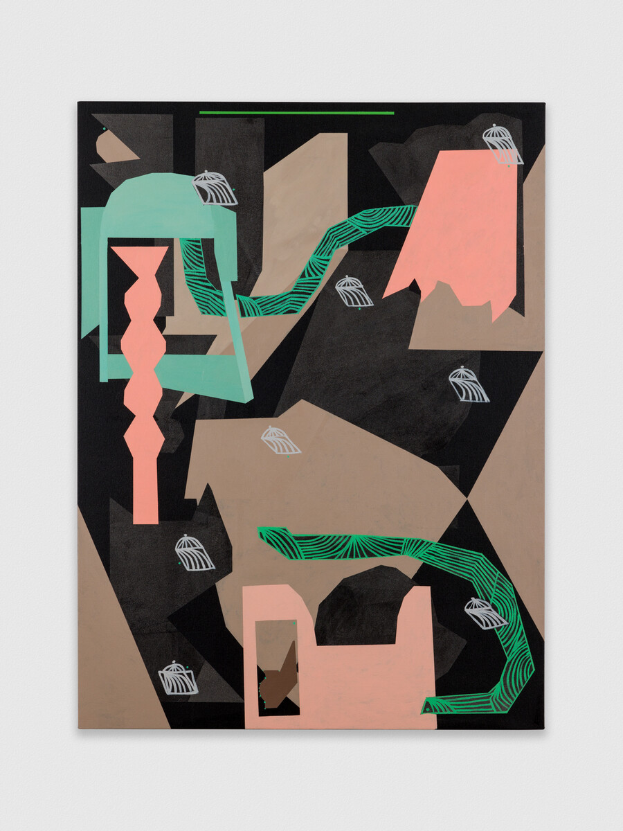 Caroline Kent; Set design for a play that happens on the back of a postcard; 2024