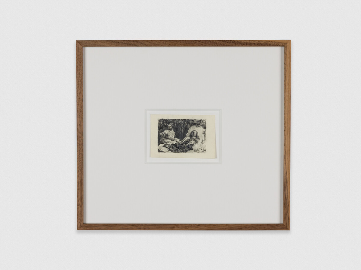 Richard Maguire; When I dream of my mother (drawing after Annapurna Dutta); 2023