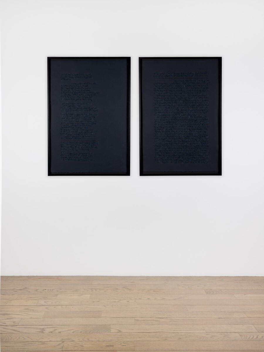 Bethany Collins; The Aeneid: 2005 / 1990; 2024