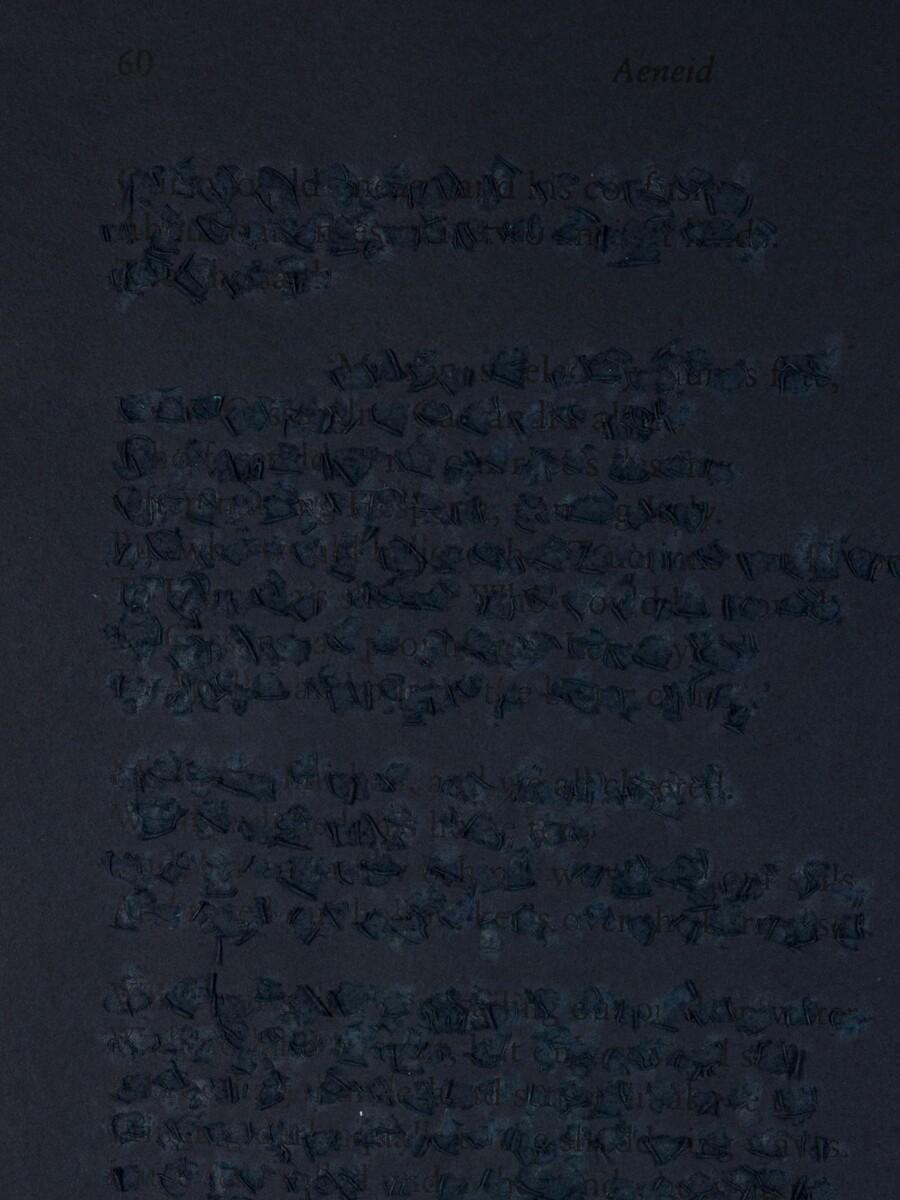 Bethany Collins; The Aeneid: 2005 / 1990; 2024