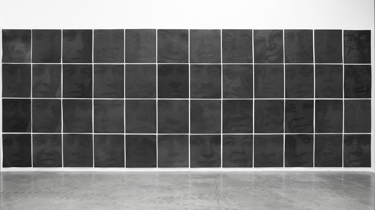 Samuel Levi Jones; 48 Portraits (Underexposed); 2012
