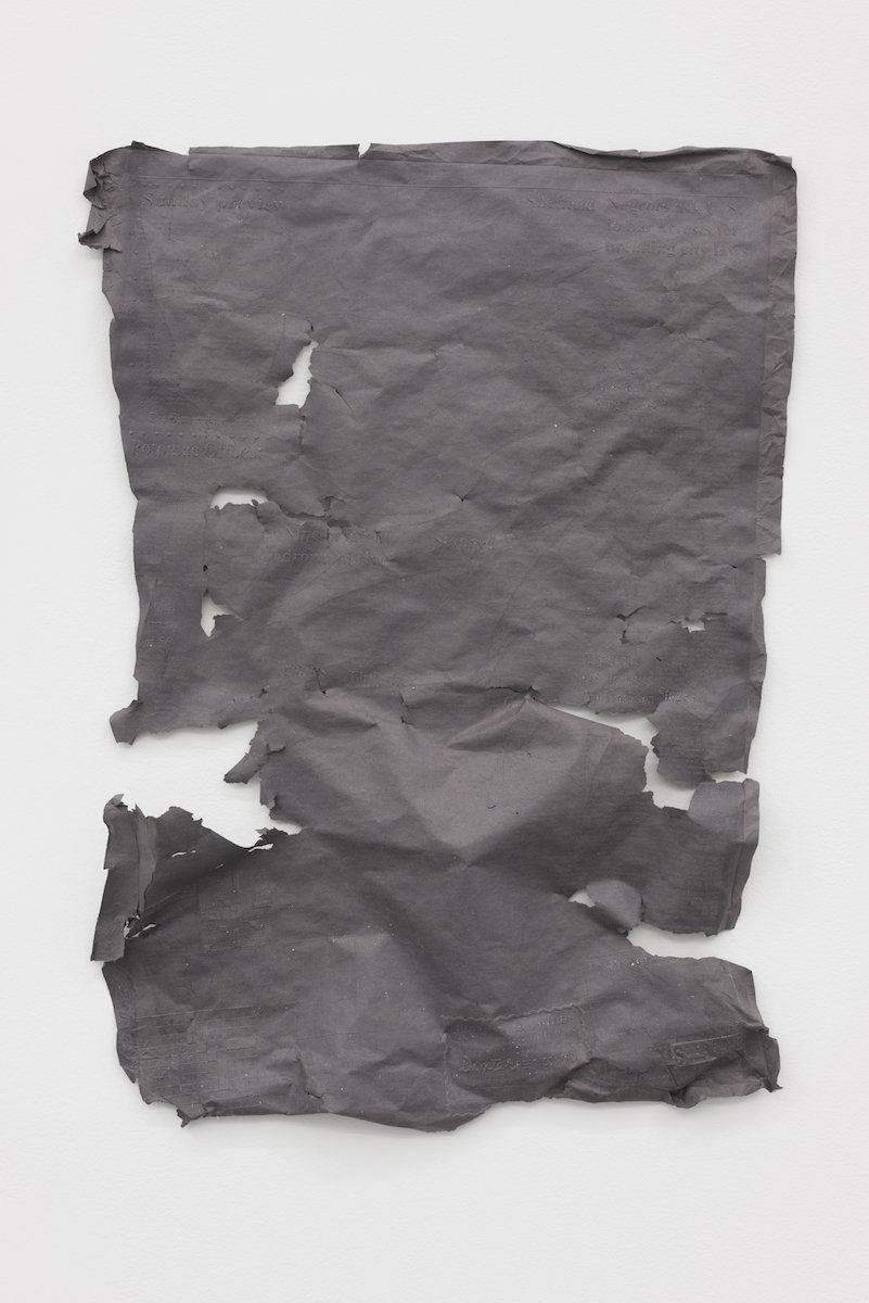 Bethany Collins; The Birmingham News, 1963; 2017