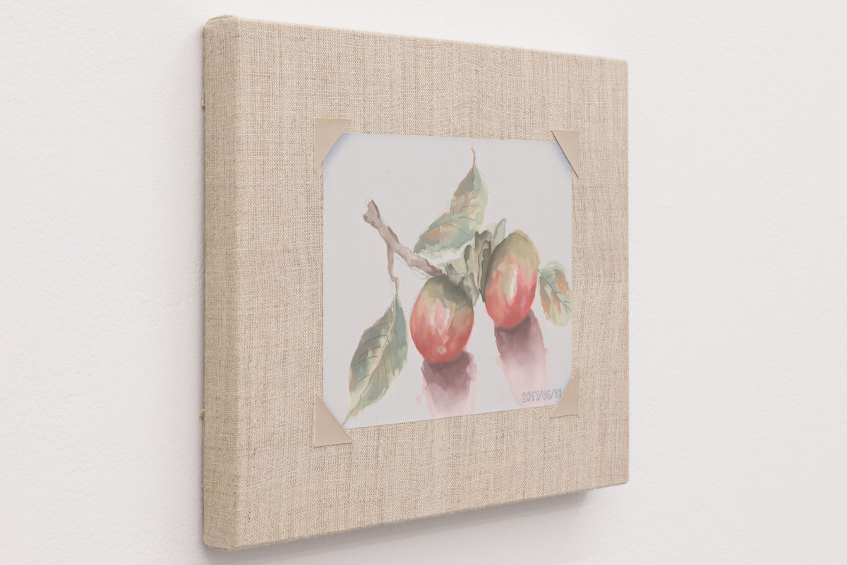 Mika Horibuchi; Watercolor of Persimmons; 2017