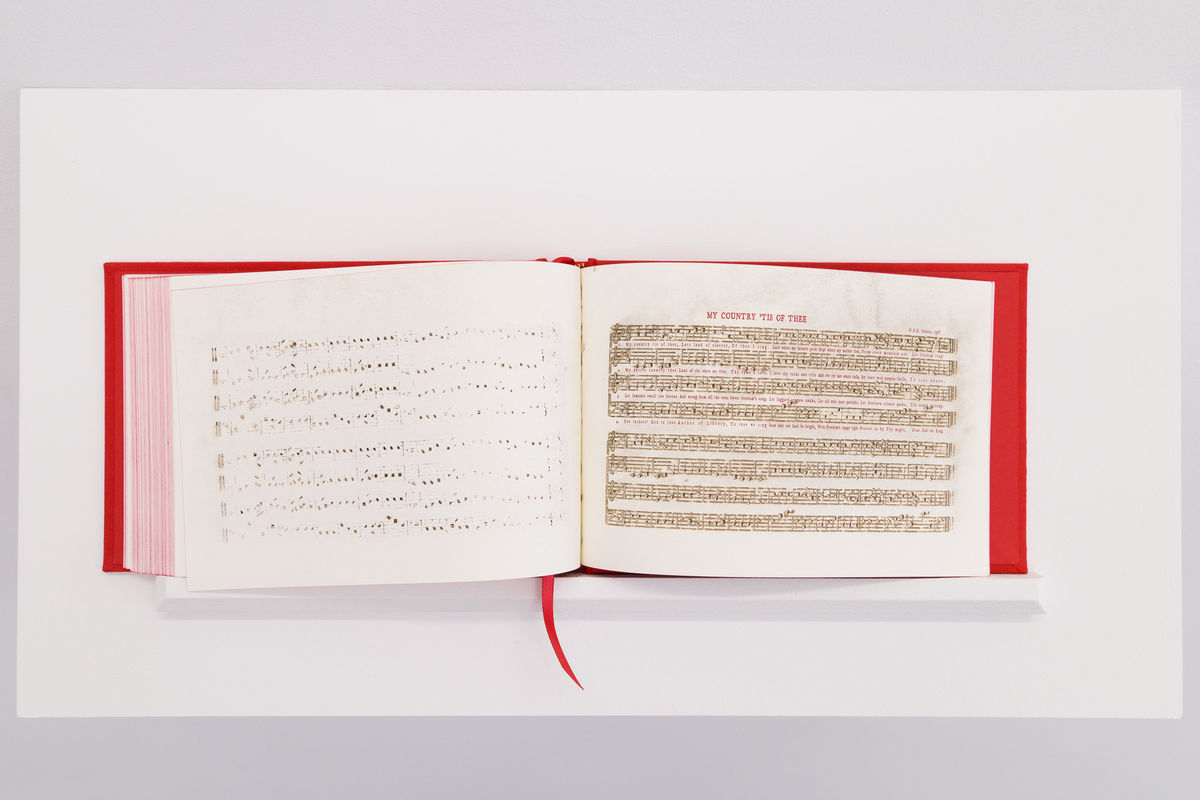 Bethany Collins; America: A Hymnal; 2017