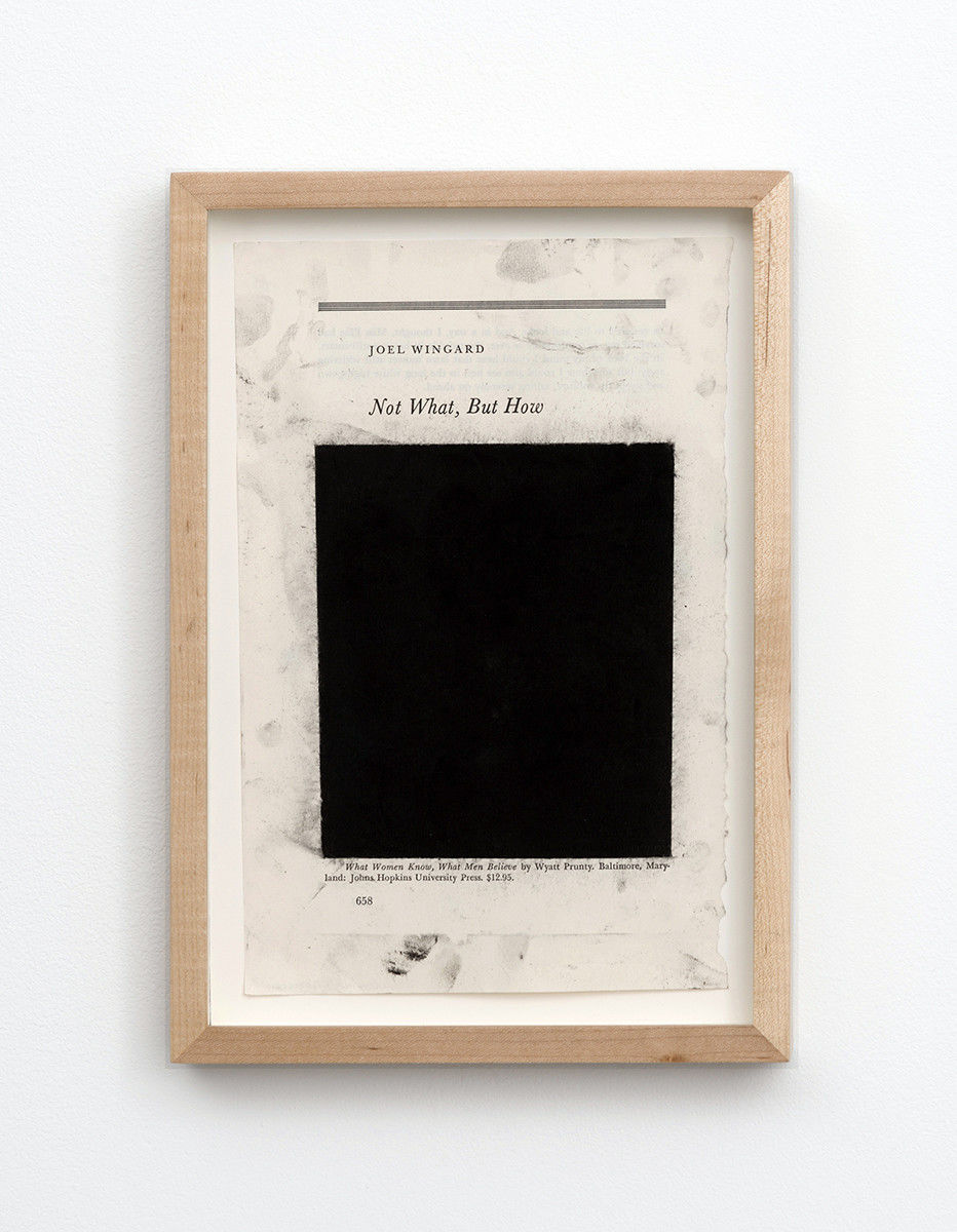 Bethany Collins; Not What, But How; 2016
