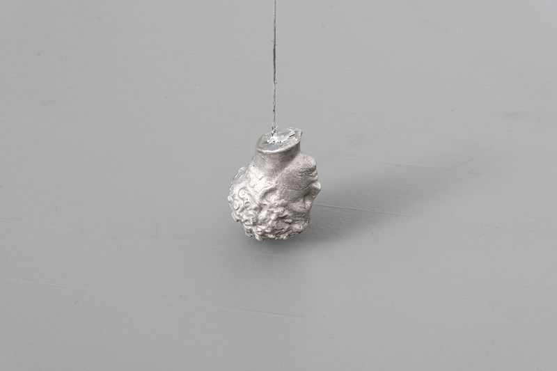 Harold Mendez; Plumb (virtues of skeletal men); 2019