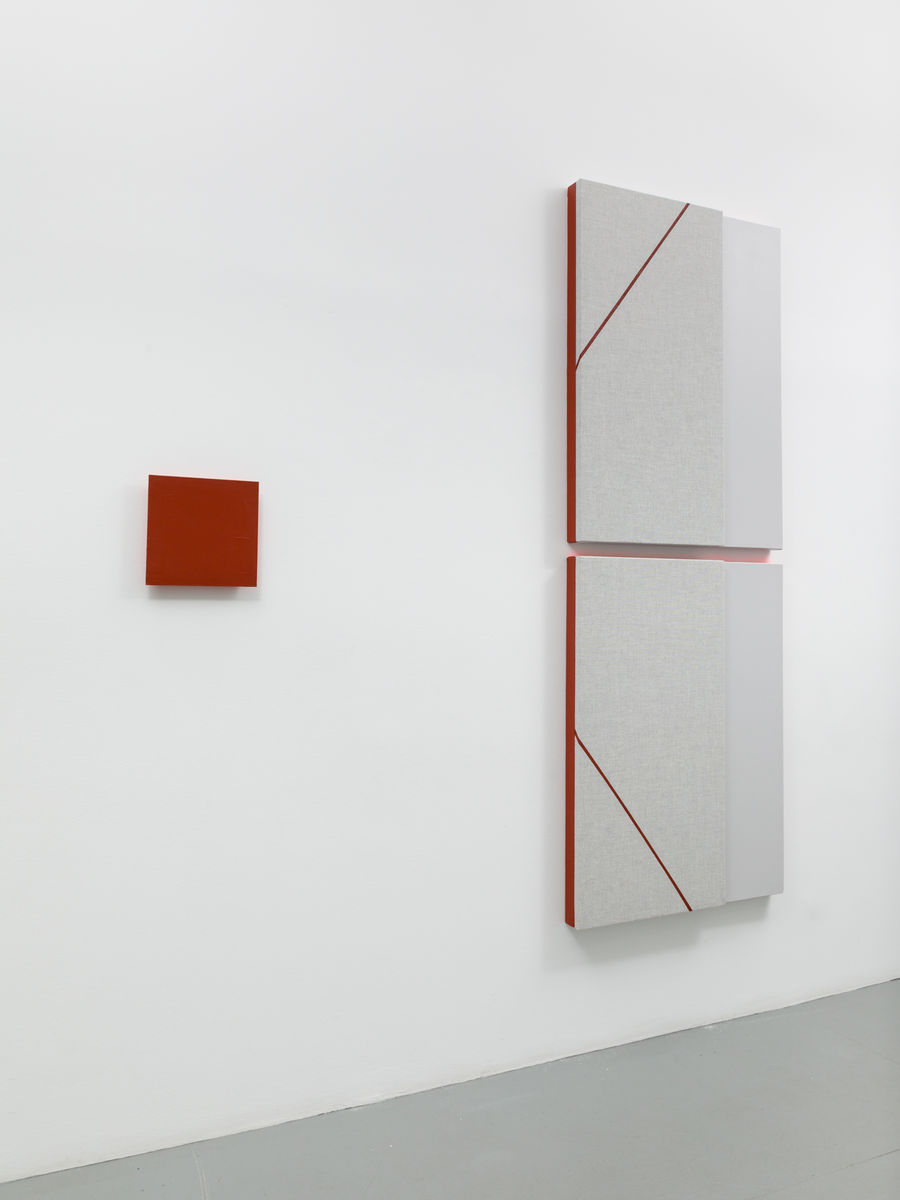 Jennie C. Jones; Open Constellation (Oxide Red); 2020