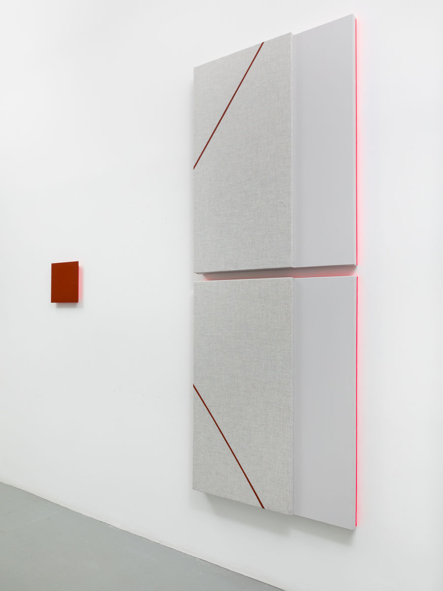 Jennie C. Jones; Open Constellation (Oxide Red); 2020