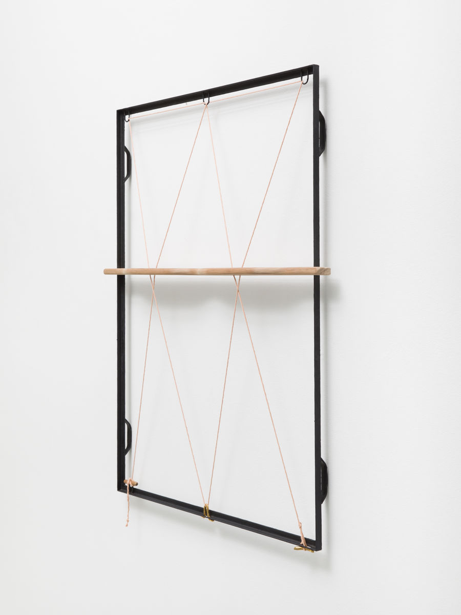Alex Chitty; Saltwater (string painting); 2020