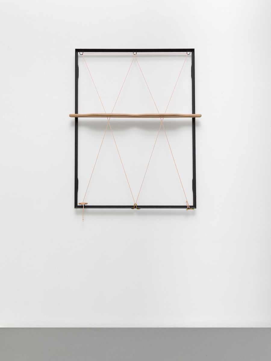 Alex Chitty; Saltwater (string painting); 2020