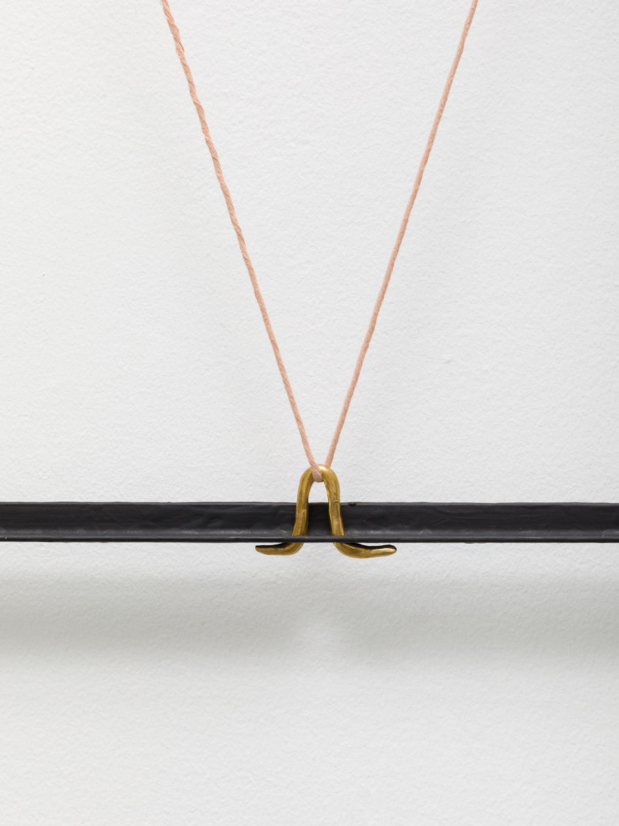 Alex Chitty; Saltwater (string painting); 2020