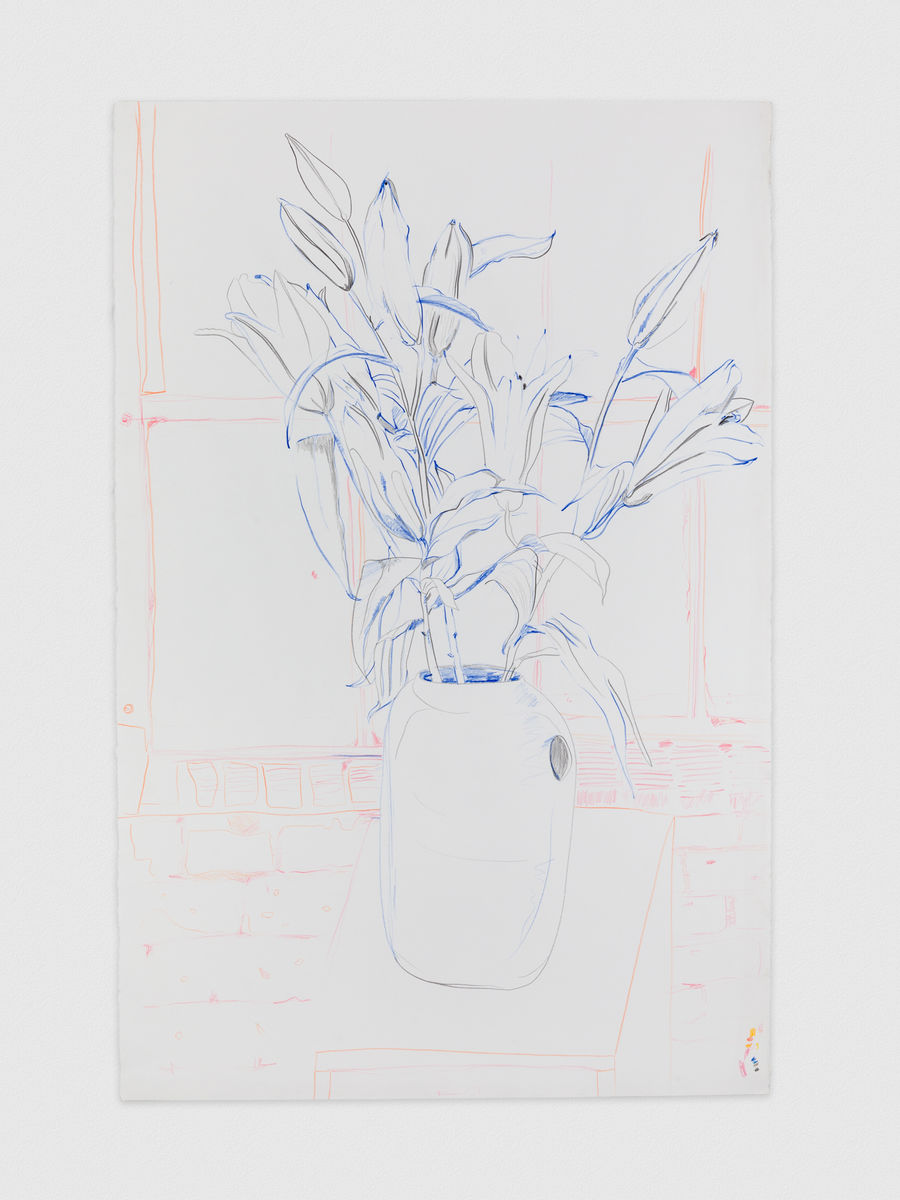 Alex Chitty; Two people drawing together (Danny Shapiro, VIII); 2018
