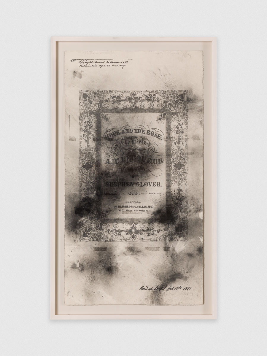 Bethany Collins; Hope and the Rose; 2020