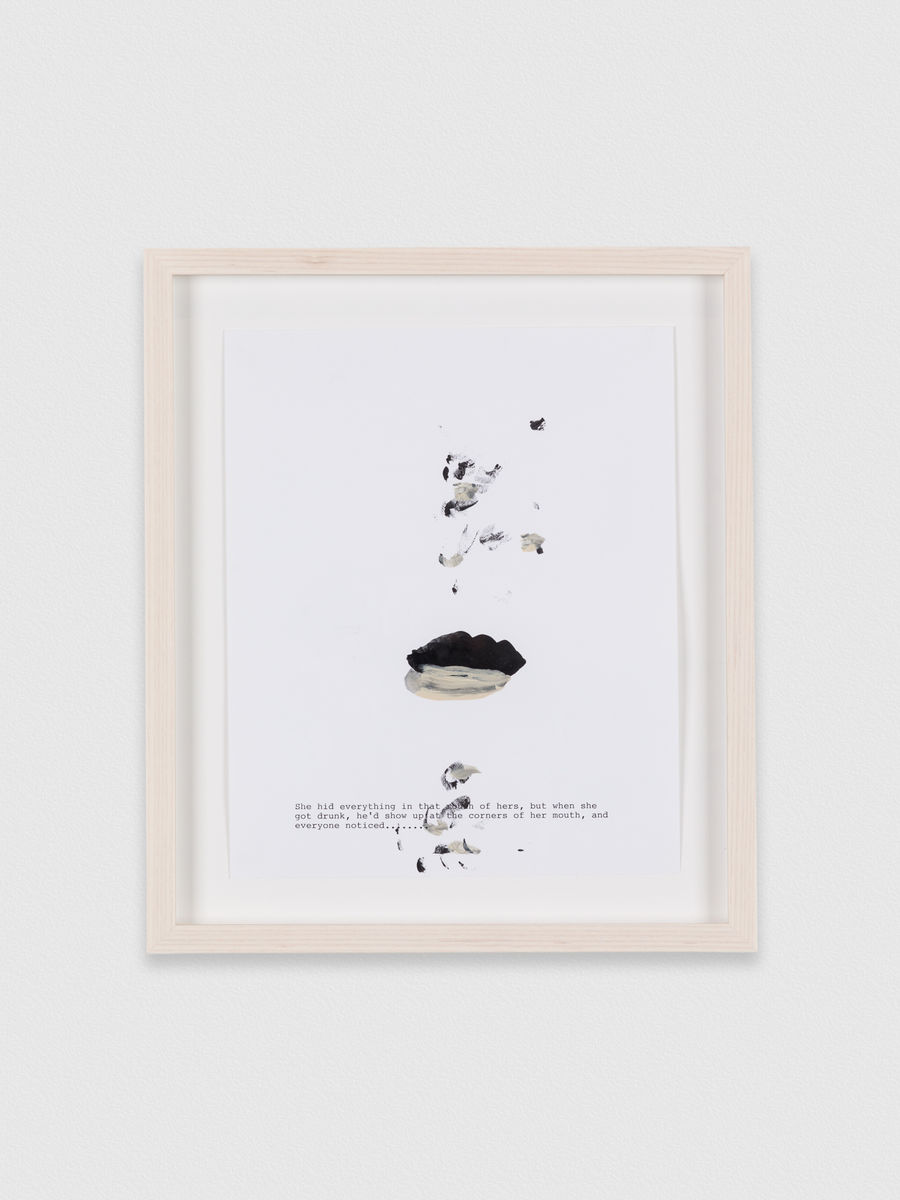 Caroline Kent; She hid everything in that mouth of hers; 2016