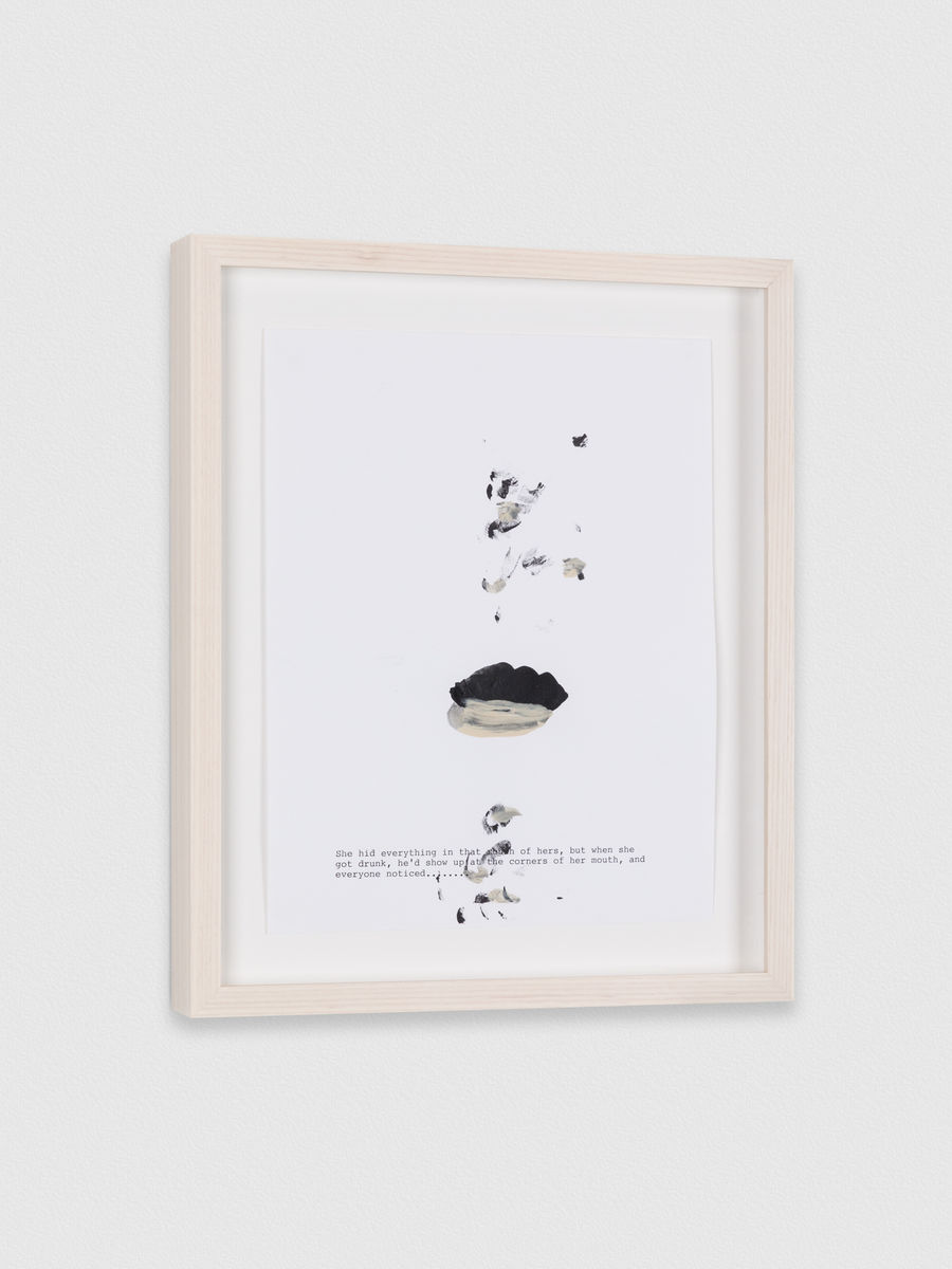 Caroline Kent; She hid everything in that mouth of hers; 2016