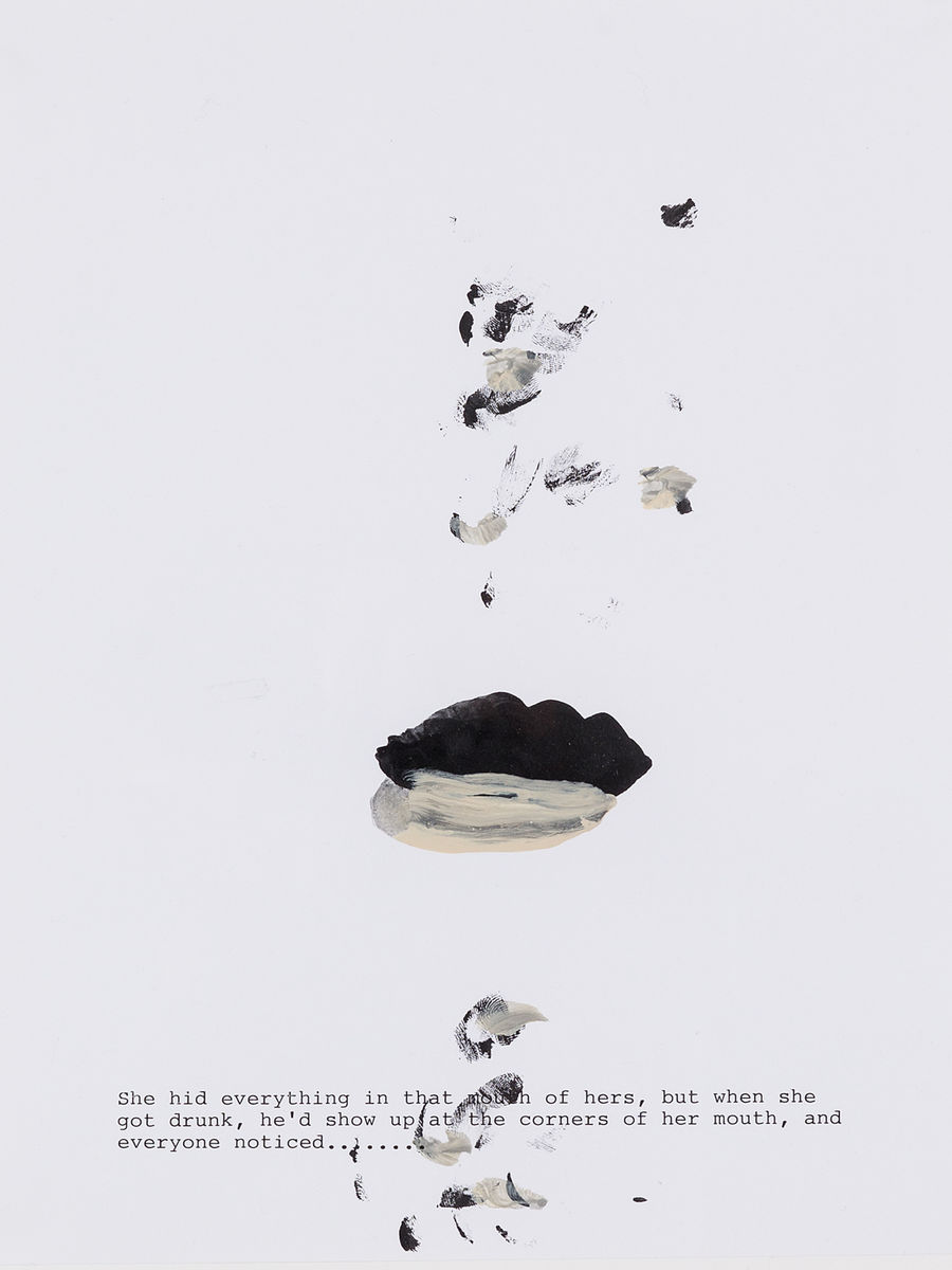 Caroline Kent; She hid everything in that mouth of hers; 2016