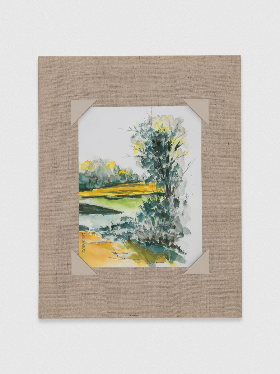 Mika Horibuchi; Watercolor of a Forest Alcove; 2021