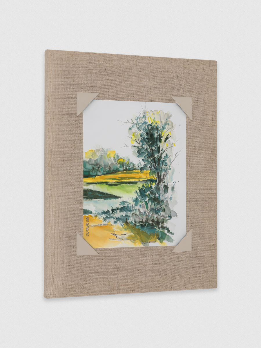 Mika Horibuchi; Watercolor of a Forest Alcove; 2021