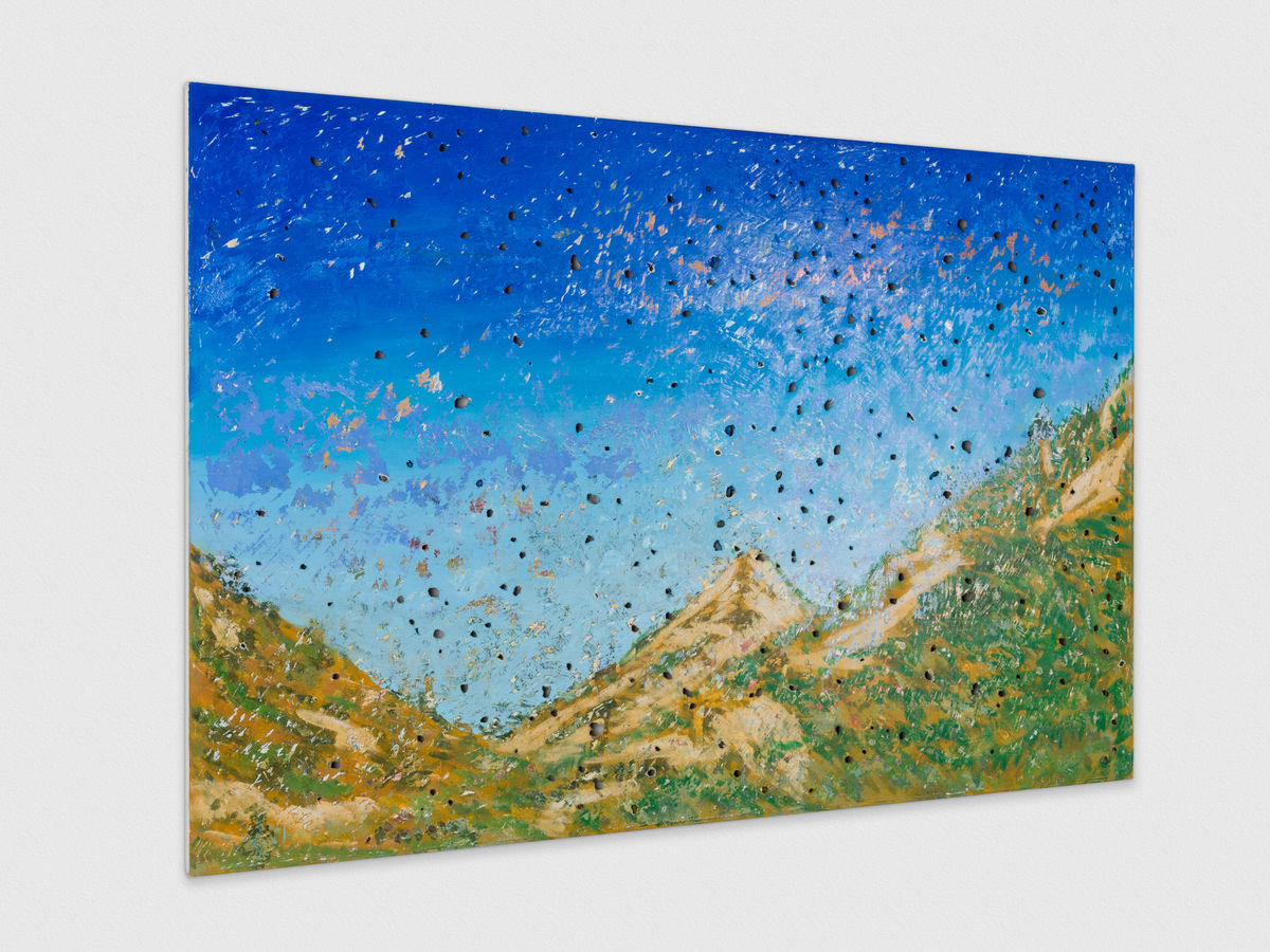 Kadar Brock; view from rains, rains schoolhouse, rains mountains, on this earth not in the stars; 2021