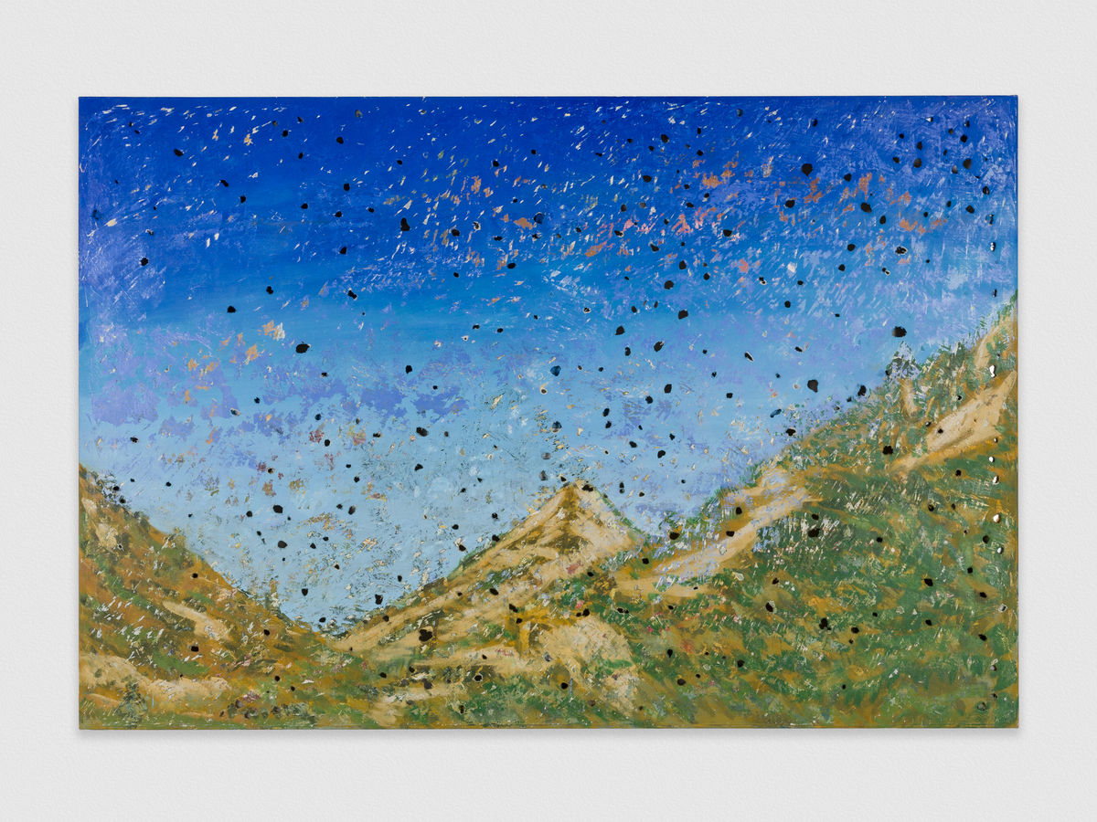 Kadar Brock; view from rains, rains schoolhouse, rains mountains, on this earth not in the stars; 2021