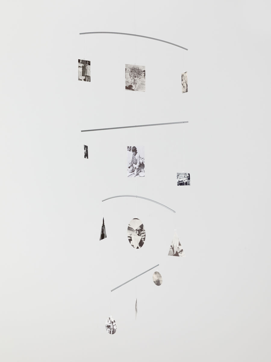 Carmen Winant; How to Build a Pyramid (Stacking Example); 2021