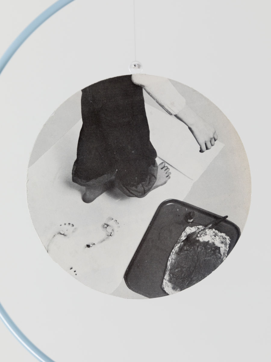 Carmen Winant; Eclipse with Object (Or, Center of My World); 2021