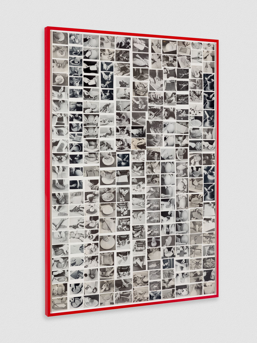 Carmen Winant; Hand Study (Making in Whiteness) I; 2021