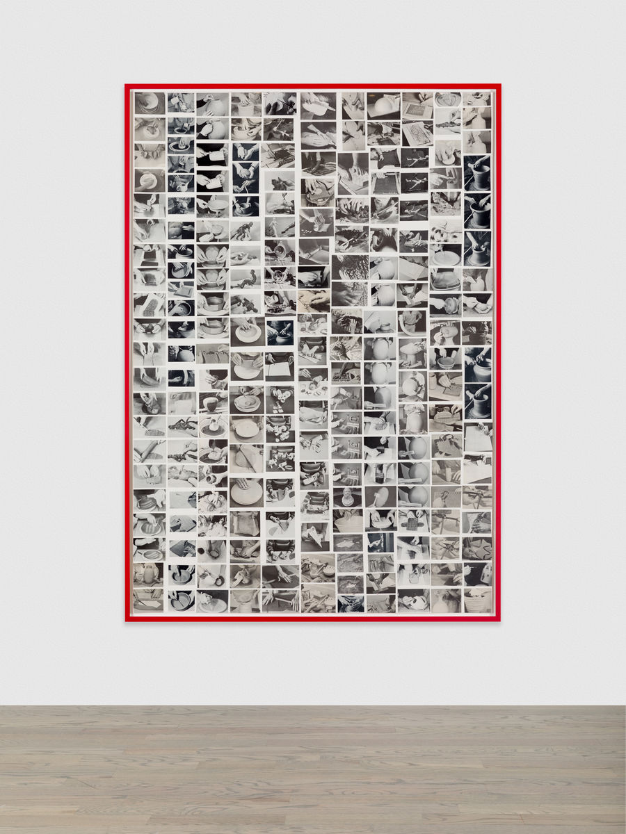 Carmen Winant; Hand Study (Making in Whiteness) I; 2021