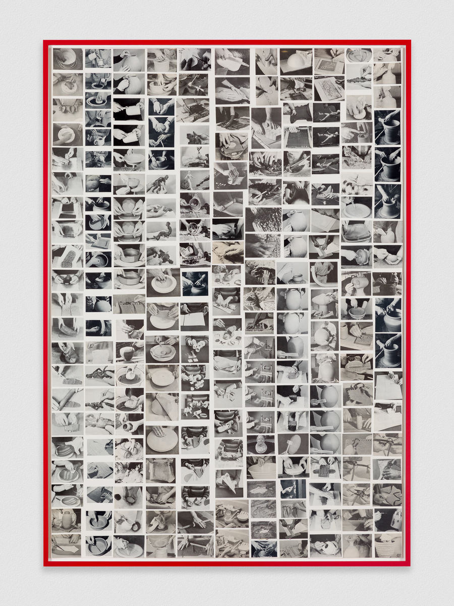 Carmen Winant; Hand Study (Making in Whiteness) I; 2021
