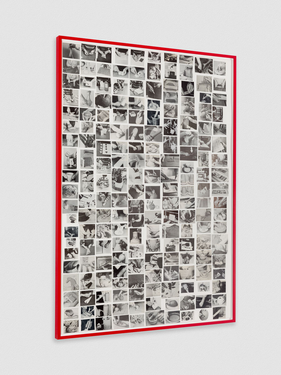 Carmen Winant; Hand Study (Making in Whiteness) III; 2021