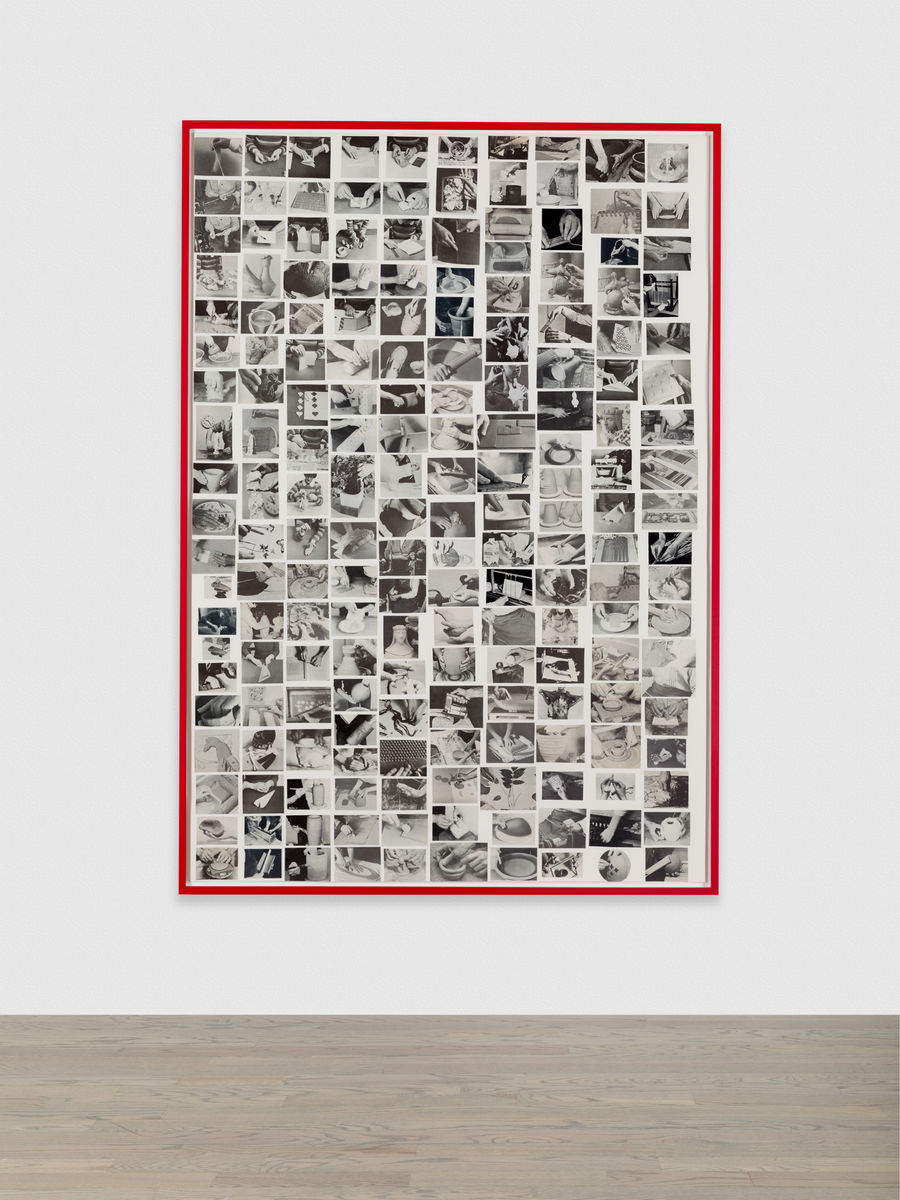 Carmen Winant; Hand Study (Making in Whiteness) III; 2021