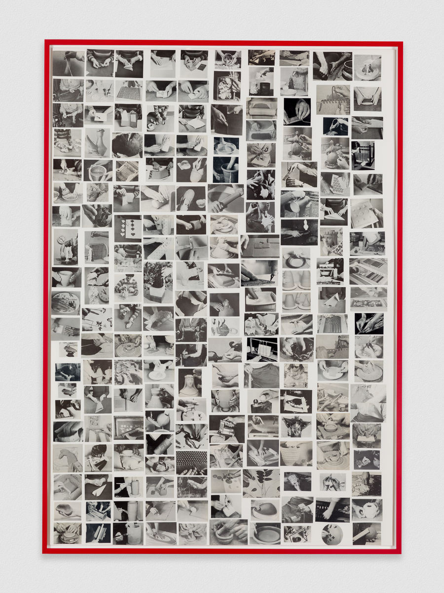 Carmen Winant; Hand Study (Making in Whiteness) III; 2021