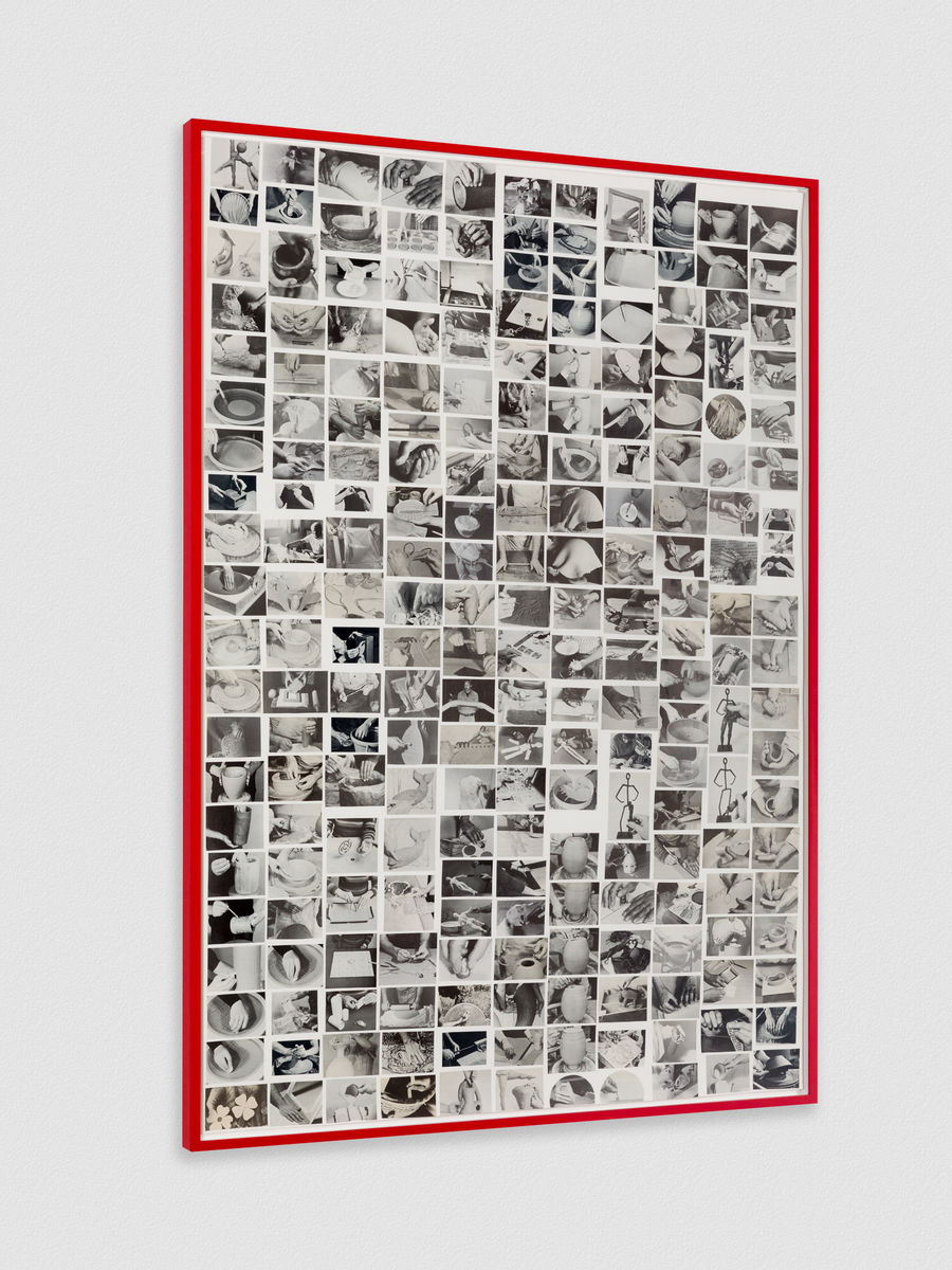 Carmen Winant; Hand Study (Making in Whiteness) II; 2021