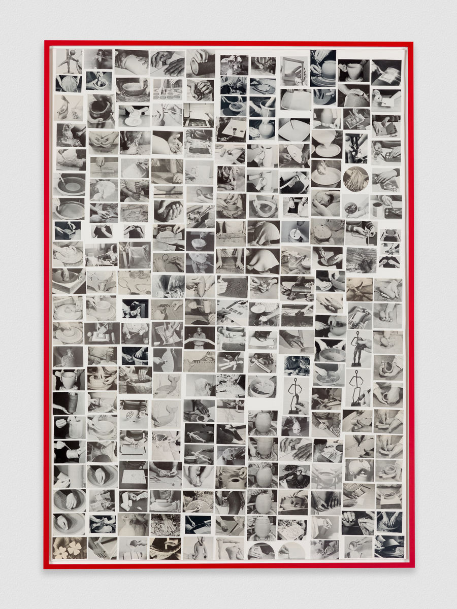 Carmen Winant; Hand Study (Making in Whiteness) II; 2021