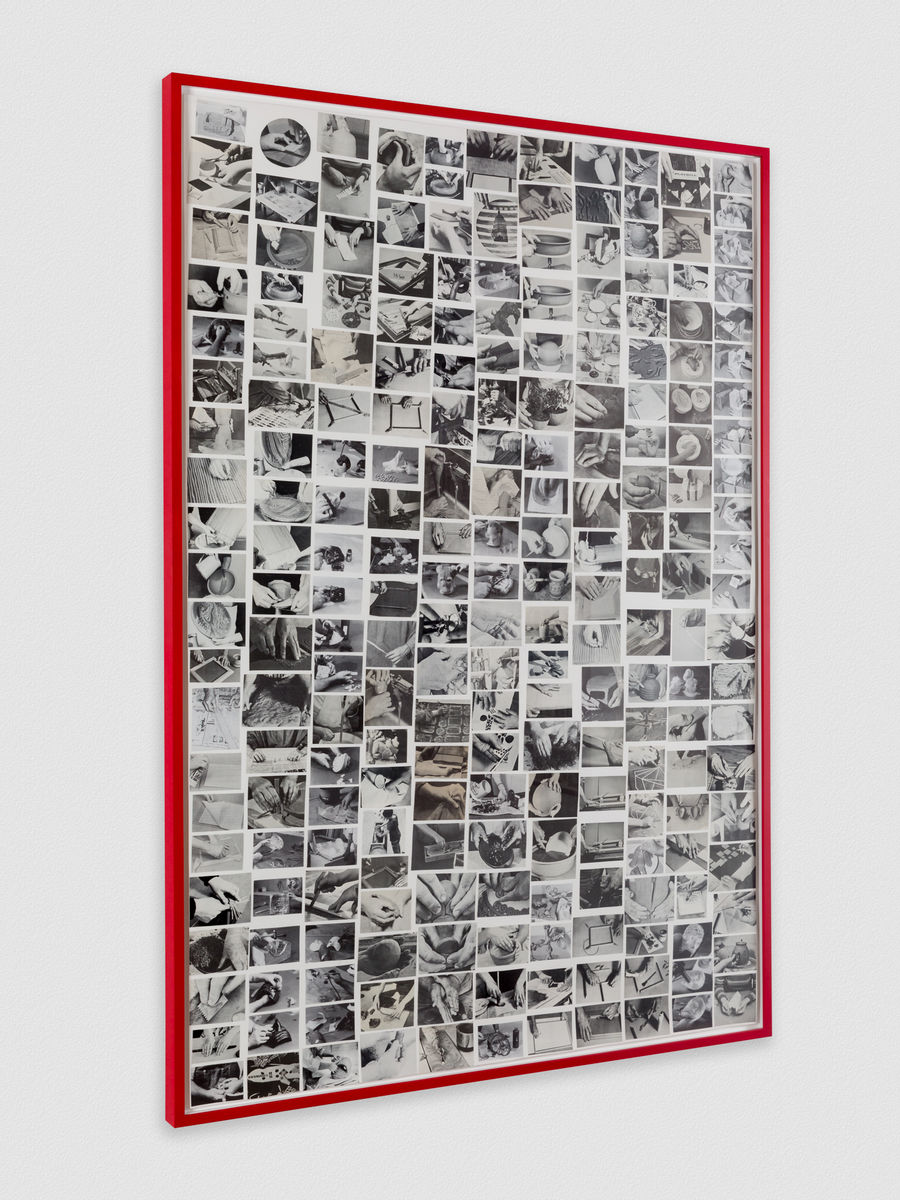 Carmen Winant; Hand Study (Making in Whiteness) IIII; 2021