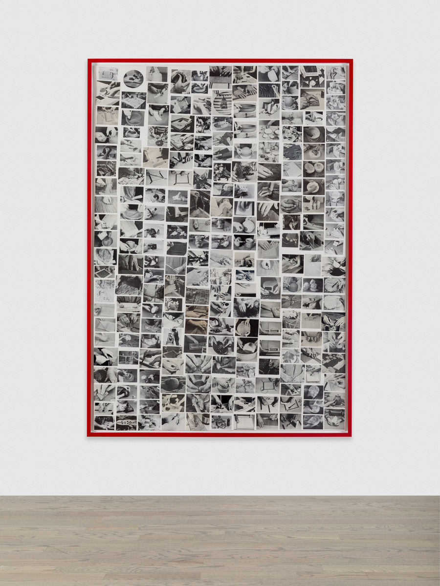 Carmen Winant; Hand Study (Making in Whiteness) IIII; 2021