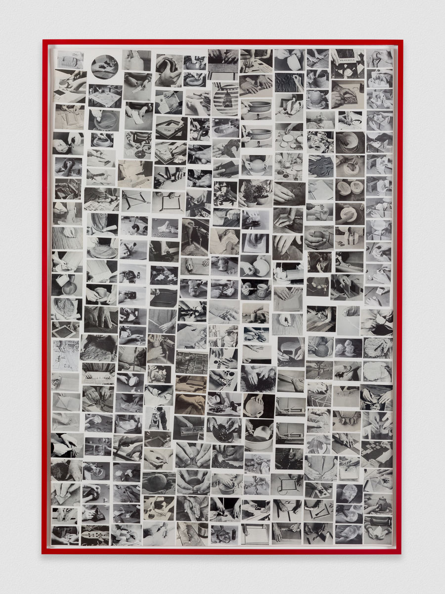 Carmen Winant; Hand Study (Making in Whiteness) IIII; 2021