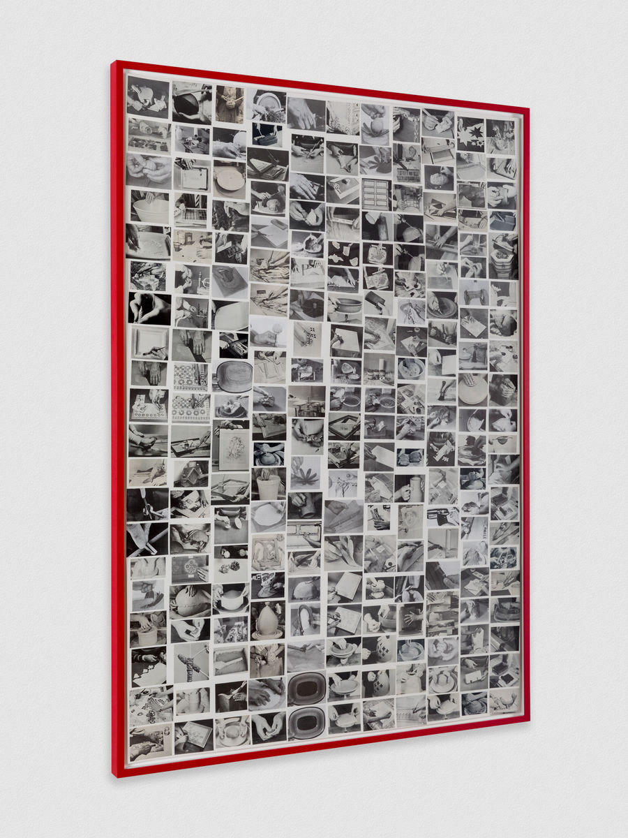 Carmen Winant; Hand Study (Making in Whiteness) V; 2021