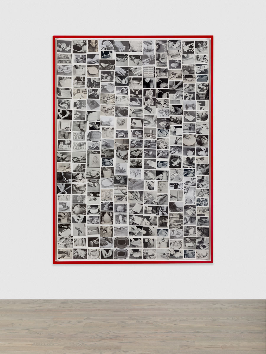 Carmen Winant; Hand Study (Making in Whiteness) V; 2021
