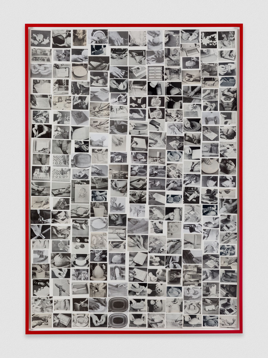 Carmen Winant; Hand Study (Making in Whiteness) V; 2021