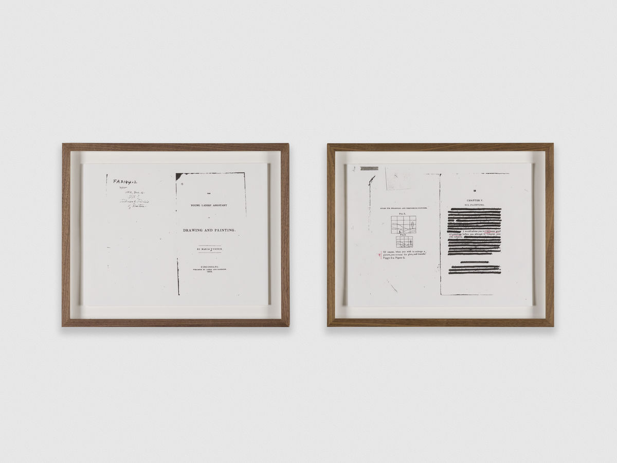 Anna Plesset; Copies from The Young Ladies’ Assistant in Painting and Drawing, 1833 (version 2); 2022