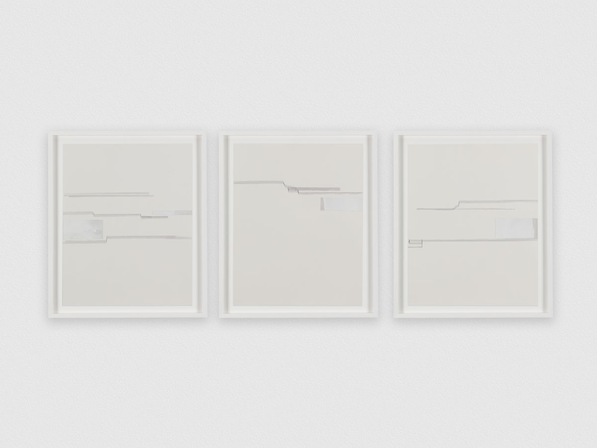 Jennie C. Jones; Three from a score; 2021