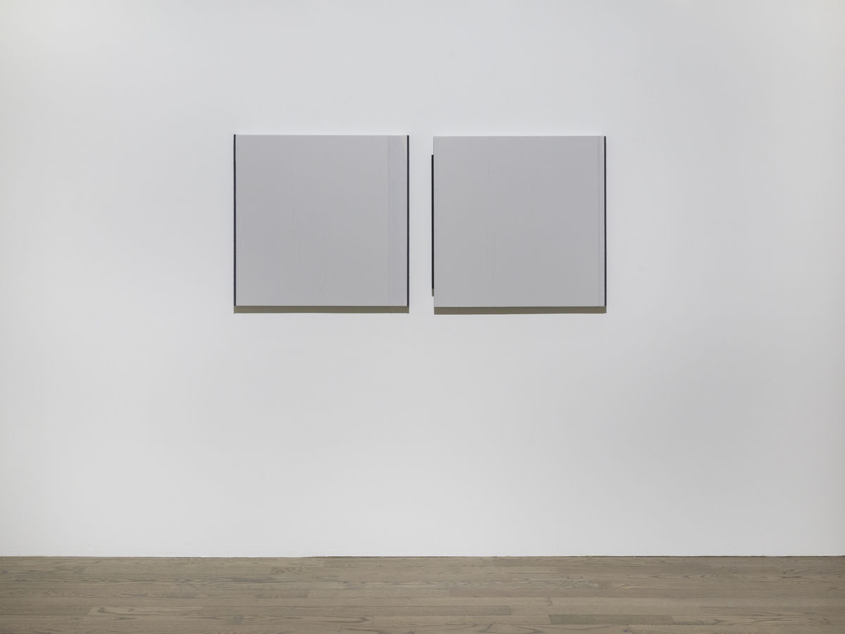 Jennie C. Jones; Grey / Gray Measures #1 & 2; 2021