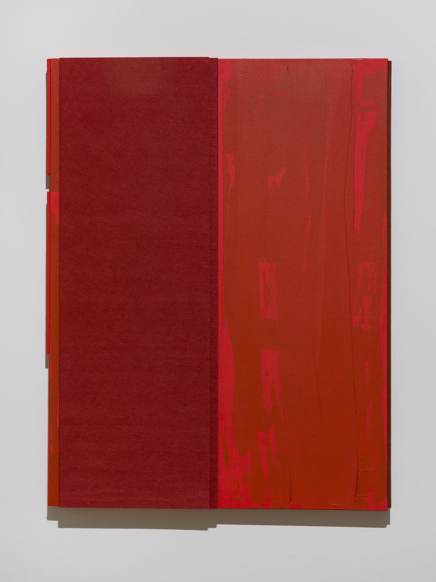 Jennie C. Jones; Sweeping Red Tone (all in the break); 2022