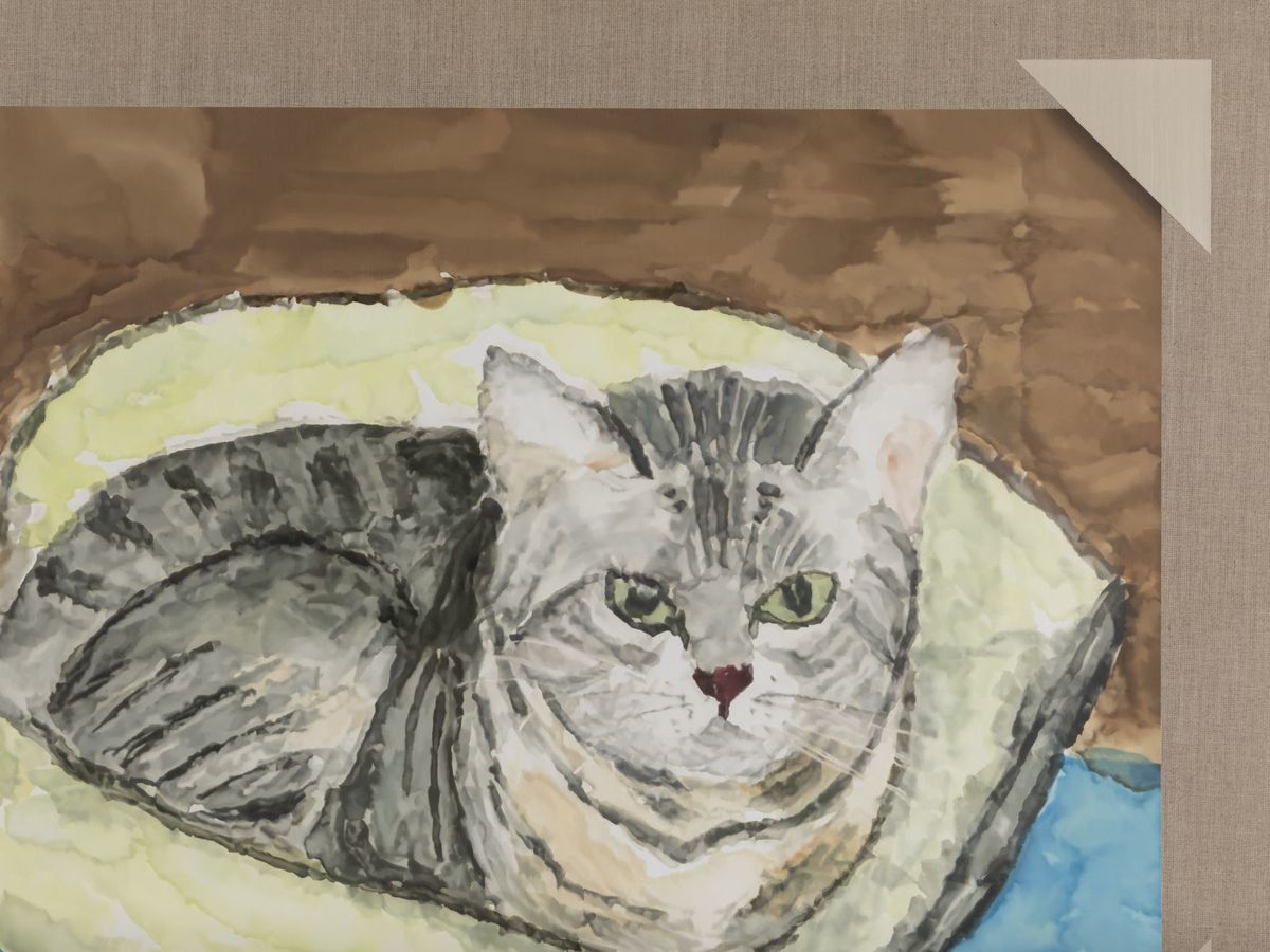 Mika Horibuchi; Watercolor of Pi-Ko; 2021