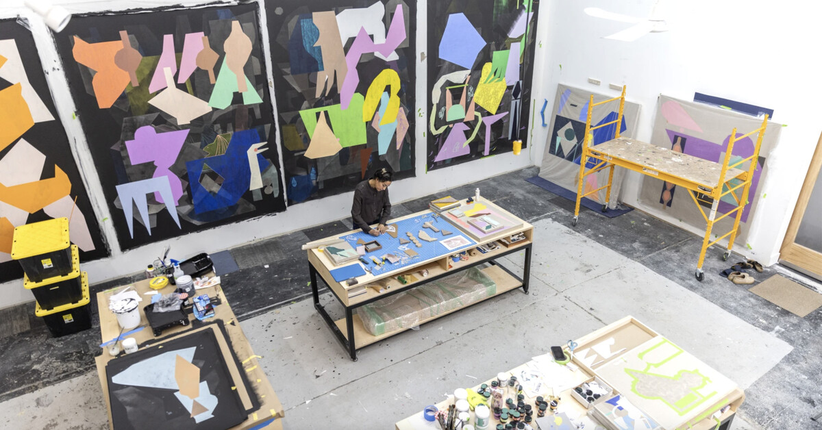 Meet artist Caroline Kent, whose bold mural is transforming Chicago’s Union Station